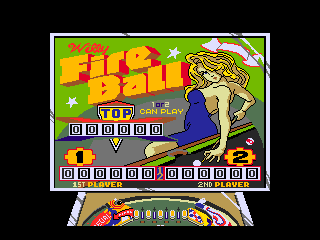 Game Fire Ball (Machines with Software eXchangeability 2 - msx2)