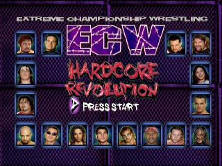 Game ECW Hardcore Revolution (Nintendo 64  - n64)
