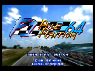 Game F-1 Pole Position 64 (Nintendo 64  - n64)
