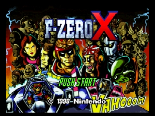 Game F-ZERO X (Nintendo 64  - n64)