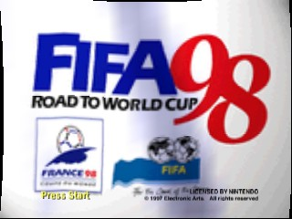 Game FIFA - Road to World Cup 98 (Nintendo 64  - n64)
