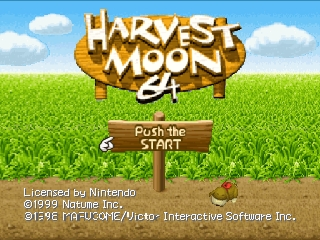 Game Harvest Moon 64 (Nintendo 64  - n64)