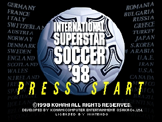 Game International Superstar Soccer 