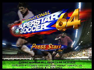 Game International Superstar Soccer 64 (Nintendo 64  - n64)