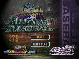 Game All-Star Baseball 