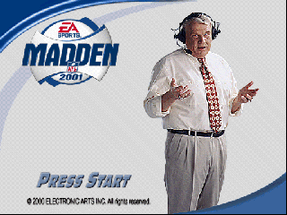 Game Madden NFL 2001 (Nintendo 64  - n64)