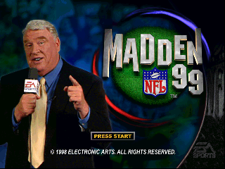 Game Madden NFL 99 (Nintendo 64  - n64)