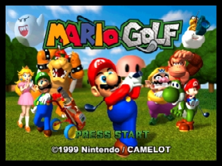 Обложка игры Mario Golf