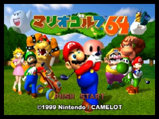 Game Mario Golf 64 (Nintendo 64  - n64)
