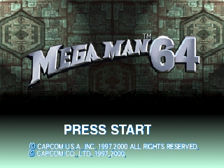 Game Mega Man 64 (Nintendo 64  - n64)