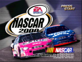 Game NASCAR 2000 (Nintendo 64  - n64)