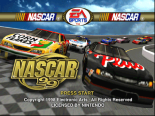 Game NASCAR 99 (Nintendo 64  - n64)