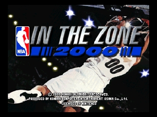 Game NBA In the Zone 2000 (Nintendo 64  - n64)