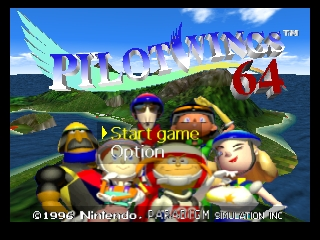 Game Pilotwings 64 (Nintendo 64  - n64)
