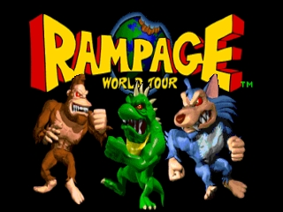 Game Rampage - World Tour (Nintendo 64  - n64)
