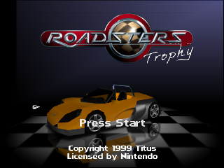 Down-load a game Roadsters Trophy (Nintendo 64  - n64)
