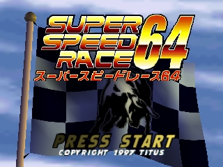 Game Super Speed Race 64 (Nintendo 64  - n64)