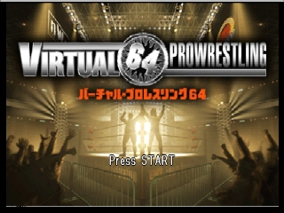 Game Virtual Pro Wrestling 64 (Nintendo 64  - n64)