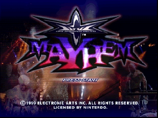 Game WCW Mayhem (Nintendo 64  - n64)