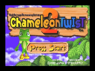 Game Chameleon Twist 2 (Nintendo 64  - n64)