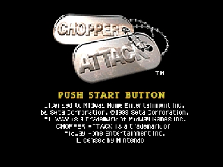 Game Chopper Attack (Nintendo 64  - n64)