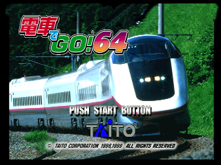 Game Densha de Go! 64 (Nintendo 64  - n64)