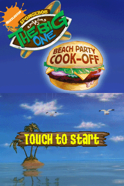 Cook Off Ds SpongeBob vs. The Big One: Beach Party Cook Off: Nintendo DS - detailed ...