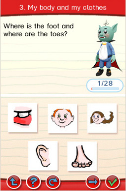 Game Screenshot Successfully Learning English: Year 3 - Nintendo DSi | NDSI