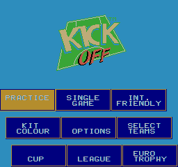 Game Kick Off (Dendy - nes)