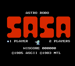 Game Astro Robo Sasa (Dendy - nes)