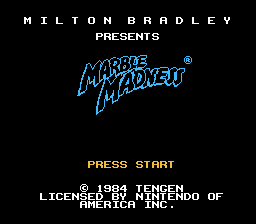 Game Marble Madness (Dendy - nes)