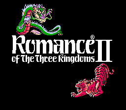 Game Romance of The Three Kingdoms II (Dendy - nes)