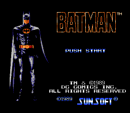 Game Batman (Dendy - nes)