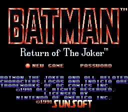 Game Batman Forever (Dendy - nes)