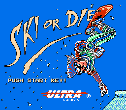 Down-load a game Ski or Die (Dendy - nes)