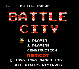 Game Battle City (Dendy - nes)