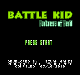 Game Battle Kid - Fortress of Peril (Dendy - nes)