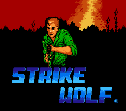 Game Strike Wolf (Dendy - nes)