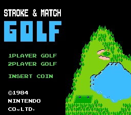Game Stroke & Match Golf (Dendy - nes)
