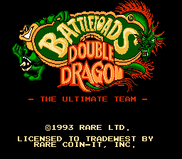 Game Battletoads & Double Dragon - The Ultimate Team (Dendy - nes)