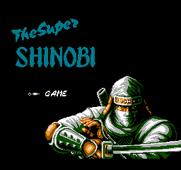 Game Super Shinobi, The (Dendy - nes)