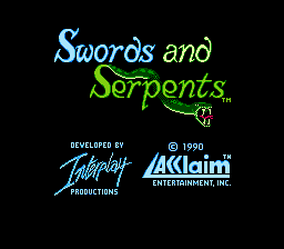 Game Swords and Serpents (Dendy - nes)