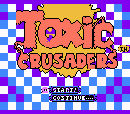Down-load a game Toxic Crusaders (Dendy - nes)