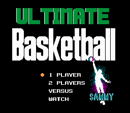 Game Ultimate Basketball (Dendy - nes)