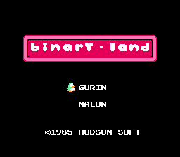 Game Binary Land (Dendy - nes)