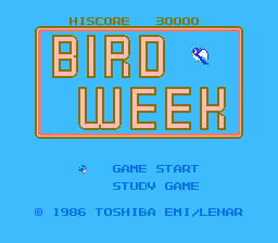 Game Bird Week (Dendy - nes)