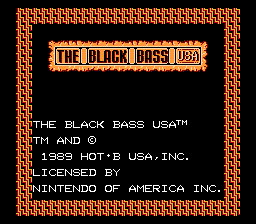 Game Black Bass USA, The (Dendy - nes)