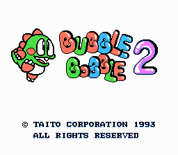 Game Bubble Bobble 2 (Dendy - nes)