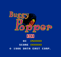 Game Buggy Popper (Dendy - nes)