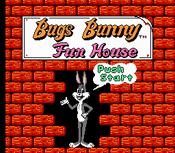 Game Bugs Bunny Fun House (Dendy - nes)